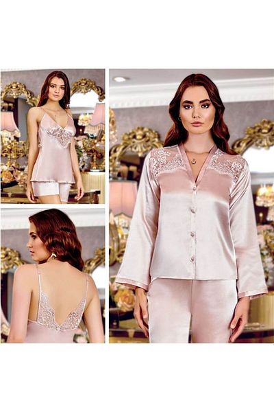 Jeremi 215 Satin 6-Piece Dowry Set