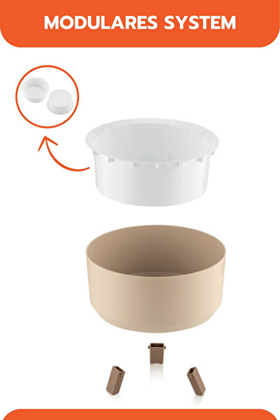 Ginza Maison 3 PIECE TRIPOT FLOWER POT