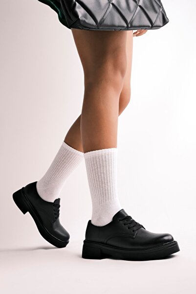 Lal Shoes & Bags Дамски ежедневни обувки с връзки Zenna - черни