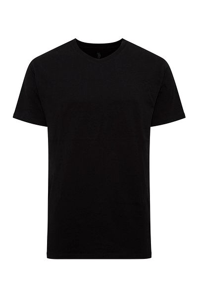U.S. Polo Assn. - Men's Oversized Black 2-Piece Round Neck T-Shirt
