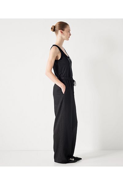 İpekyol Strukturierte Hose mit weitem Bein