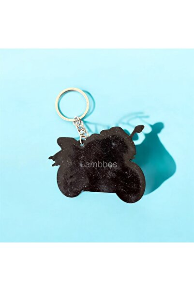 Lambbos For Cfmoto 250Sr Orange Motorcycle Keychain