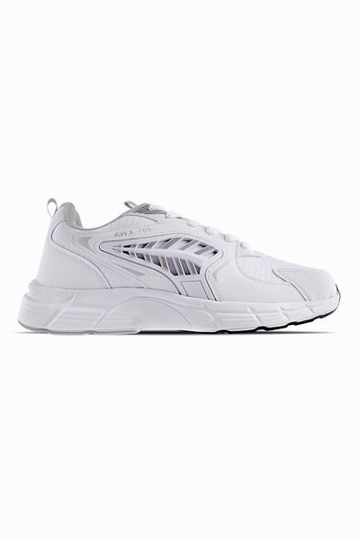Lal Shoes & Bags Ανδρικά αθλητικά παπούτσια με κορδόνια Fano-λευκά