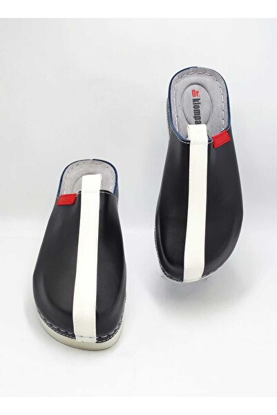 DR KLOMPA Γυναικείες παντόφλες Sabo - Navy Blue - Μαλακή σόλα με υποστήριξη άνεσης κατάλληλη για καθημερινή χρήση