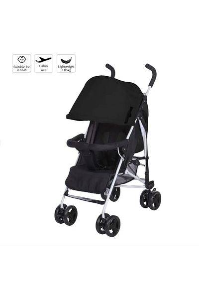 Bumble & Bird - Light Baby Travel Stroller - Black