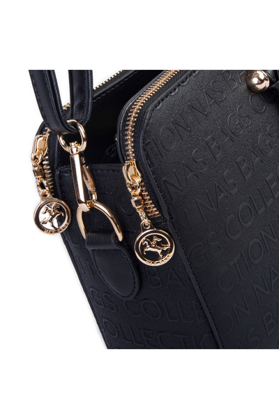 Nas Bag Premium Series Multi-Compartment Women's Crossbody Bag (En: 24 cm X Size: 19 cm)