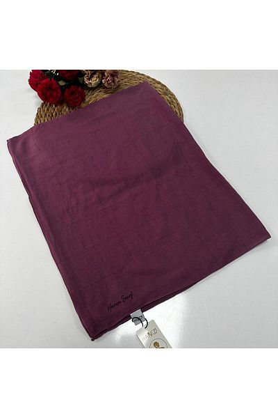HAREM SCARF Βαμβακερό σάλι Lavender Harem Nilda - HFN0108