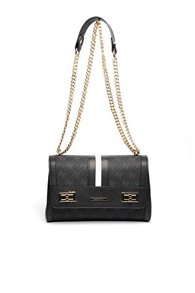 Silver Polo Siyah SP1139 Kadın Çapraz Çanta