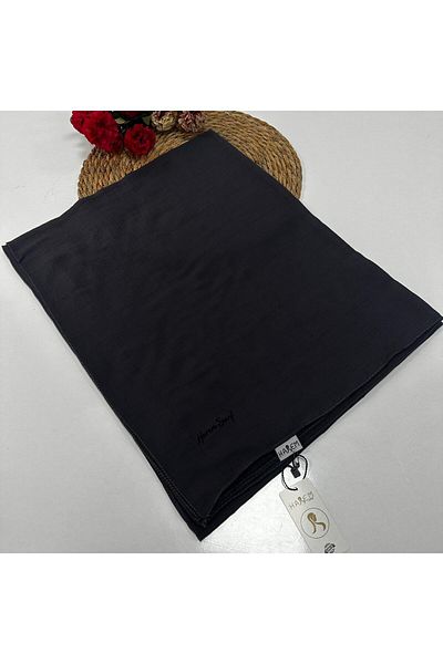 HAREM SCARF Βαμβακερό σάλι Anthracite Harem Nilda - HFN0117