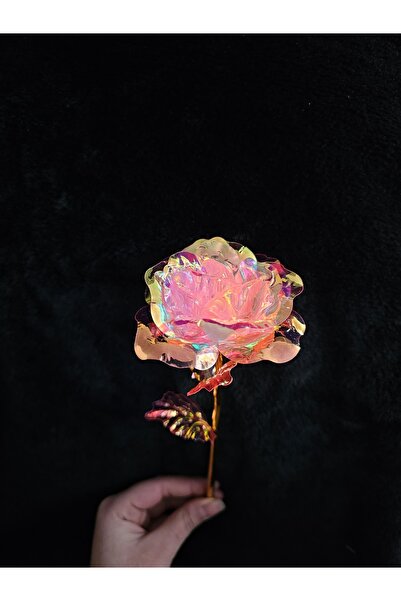 YASİMA 1 Adet Sonsuzluk Gülü Açık Pembe Kadınlar Günü