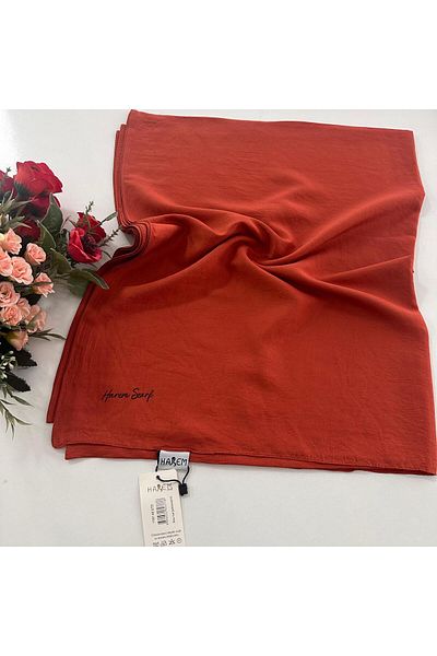 HAREM SCARF Σάλι Χαρέμι ​​Χρώμα Κανέλας - HVH0109
