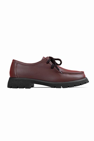 Lal Shoes & Bags Дамски черни мокасини Mariel - естествена кожа, връзки и шевове