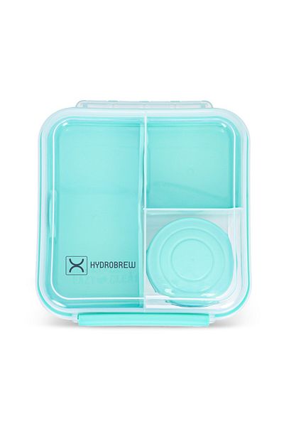 Hydrobrew 3/4/5 Convertible 1250ml Bento Lunch Box - Green