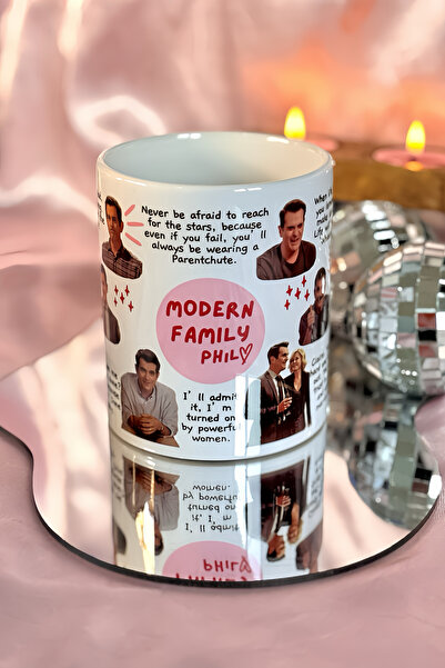 Cool Stuff كوب MODERN FAMILY PHIL DUNPHY بمقبض على شكل قلب