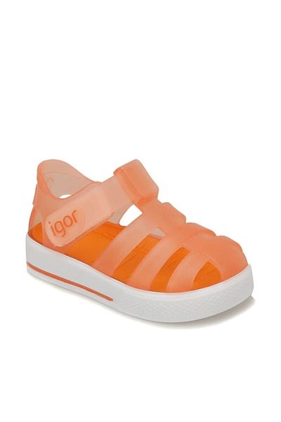 IGOR S10171 Sandale portocalii Star Kids
