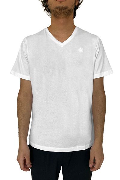 lumberjack 4m-ct106 Bsc V Nk T-sh 4fx White Xl