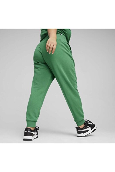 Puma Essentials Script Kadın Yeşil Eşofman Altı