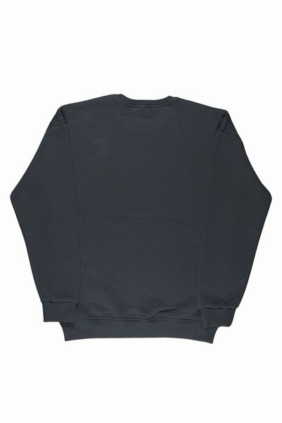 By Caspita Fashion Lenithra Basic Oversize Smoked Unisex Sweatshirt