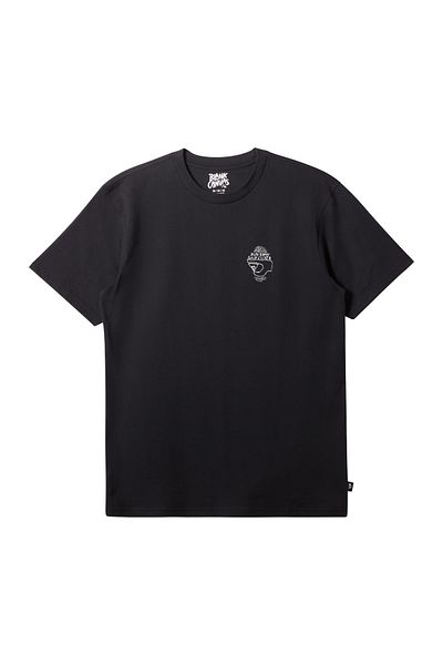 Quiksilver Alex Kopps Men's Black Round Neck T-Shirt