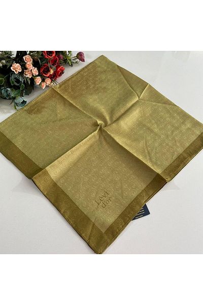 Levidor Φουλάρι Oil Green Premium Monogram - GX0225