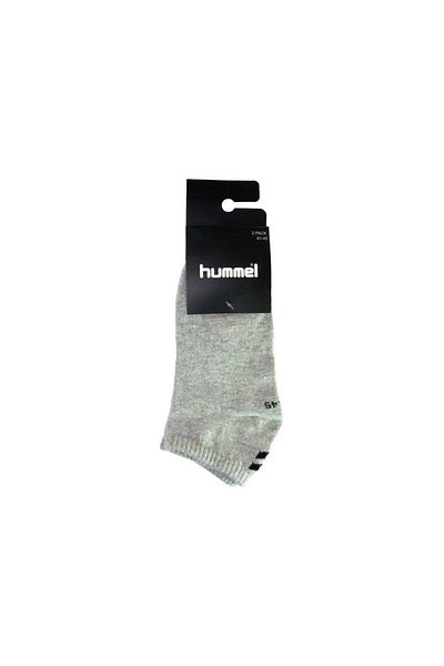 hummel Midi 2pack Γκρι Αθλητικές Κάλτσες