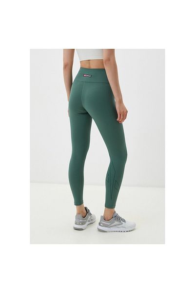 Reebok Lux Bold Green Graphic Patterned Women's Tights