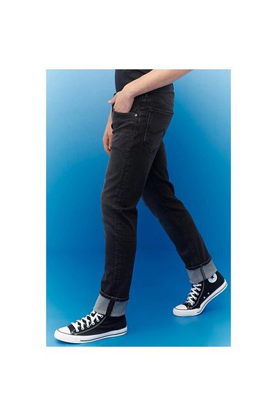 Lee Daren Zip Fly Regular Straight Ανδρικό Γκρι Τζιν