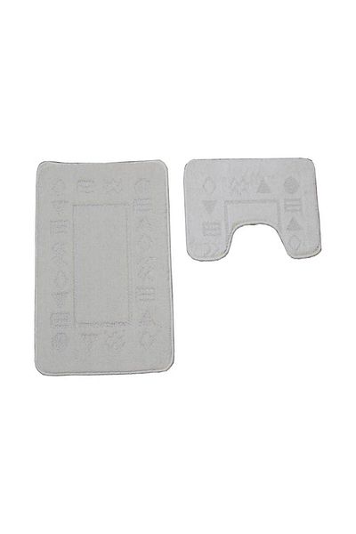 Homelux Classic Bathroom Mat Set, 2 pcs/set, 50X80 + 40X50 cm, Antik, Cream
