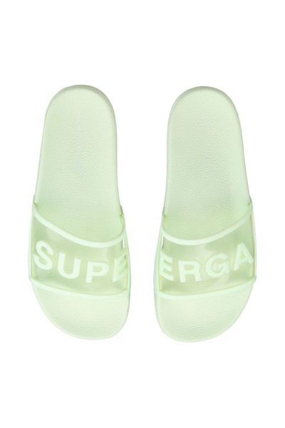 Superga Women's Slippers Slides Clear Identity 1908 S51138w- H02