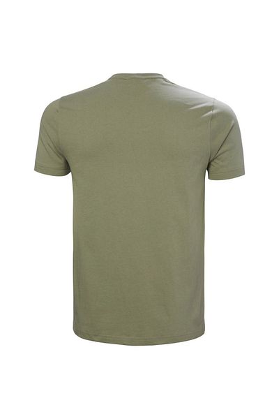 Helly Hansen Ανδρικό γραφικό μπλουζάκι με πράσινη στρογγυλή λαιμόκοψη