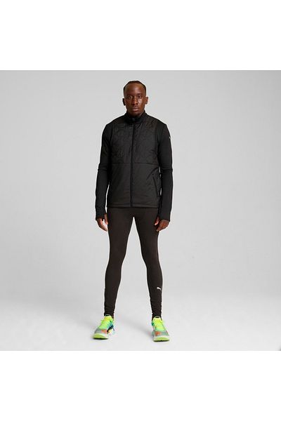 Puma Мъжко черно яке Run Cloudspun Wrmlbl с яка стойка