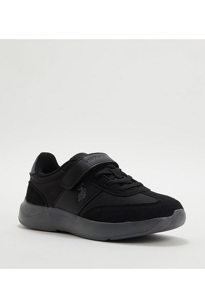 U.S. Polo Assn. REMUS JR GLB KID B_BLACK UNISEX SNEAKERS