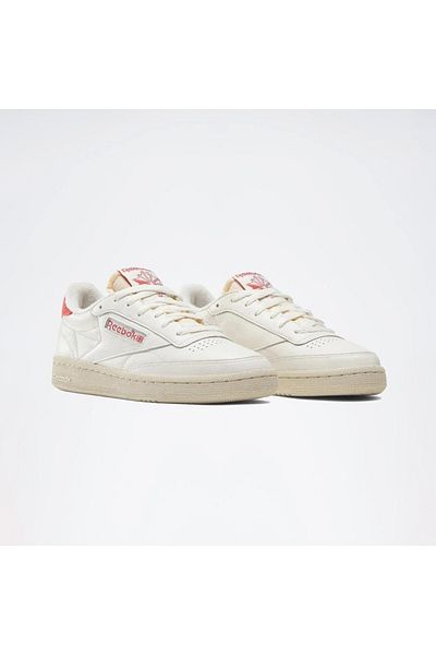 Reebok Weißer Vintage Club C 85 Unisex-Sneaker