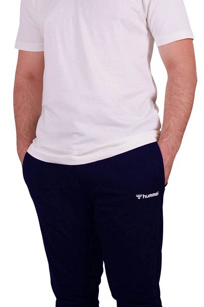 hummel Ανδρικό αθλητικό παντελόνι Mesen Tapered Navy Blue