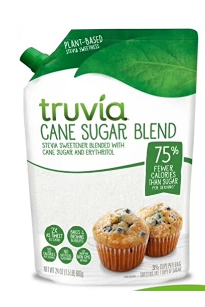 truvital مزيج السكر Truvia Cane - 75% منخفض السعرات الحرارية، 680 جرام