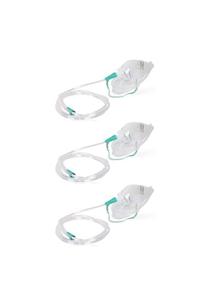 YILKAL - Oxygen Mask Adult - 3 Pcs