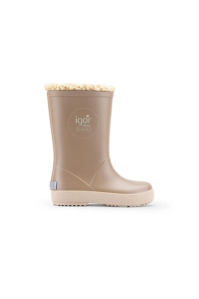 IGOR Splash DK Borreguito Elmwood-Beige Rain Boots W10293-256