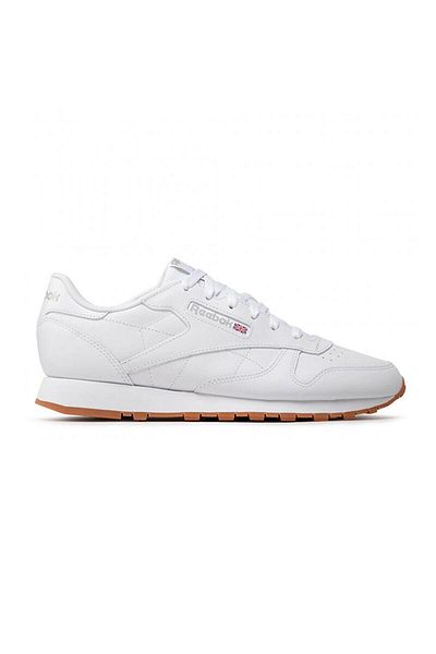 Reebok Klassische Unisex-Sportschuhe aus Leder in Weiß