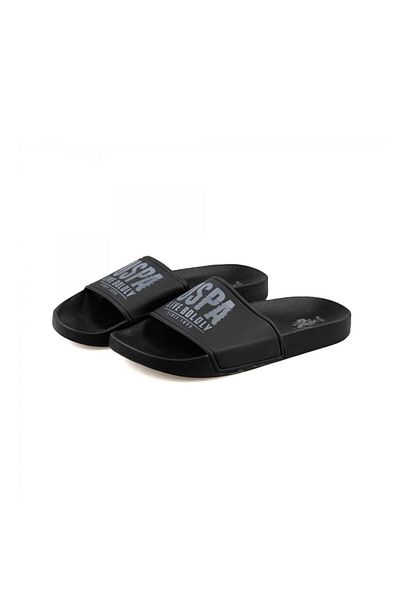 U.S. Polo Assn. Μαύρες ανδρικές παντόφλες U.S. Polo Assn Gusty 2fx 101150576