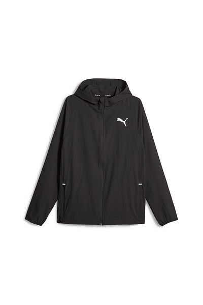 Puma Run Ultraweave Hooded Ανδρικό μπουφάν με μαύρη κουκούλα