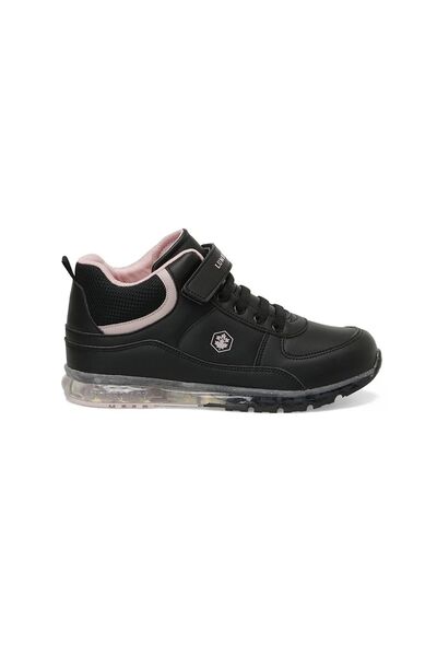 lumberjack Cap Hi Girl's Black Sneakers
