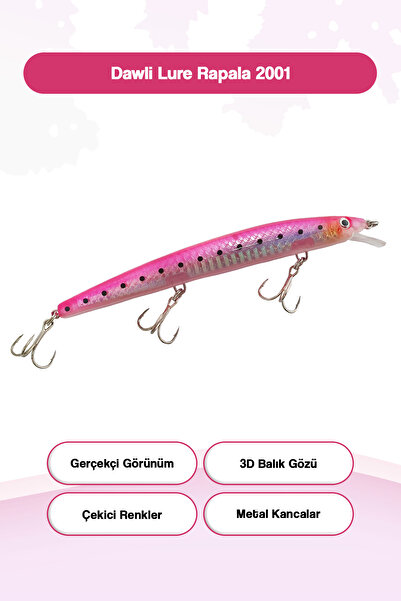 DAWLİ Dawli Lure Maket Balık Rapala 13 CM