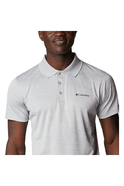 Columbia Tricou Polo Zero Rules Tricou bărbați Am6082-040 Gri