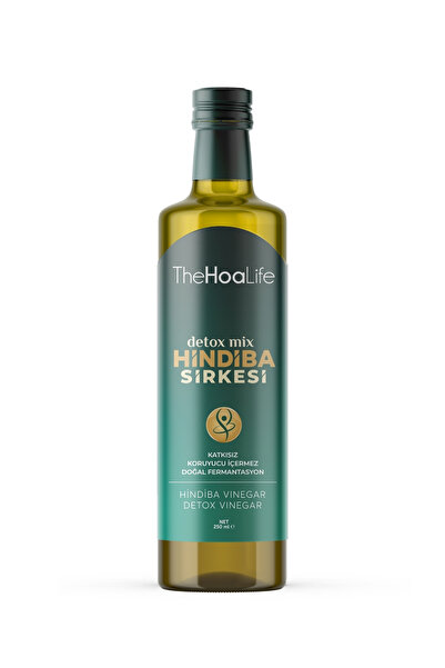 TheHoaLife Hindiba Detox Sirkesi Diyet Sirke 250ml ( 1 Aylık Kullanım )