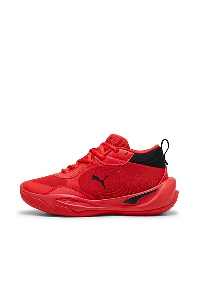 Puma Παιδικά κόκκινα παπούτσια μπάσκετ Playmaker Pro Jr