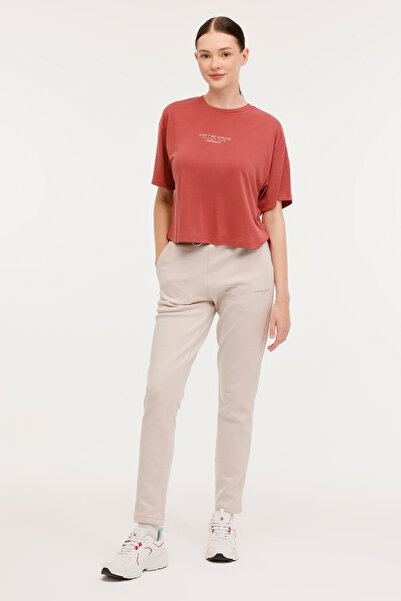 lumberjack Γυναικεία μπεζ φούτερ Mabel