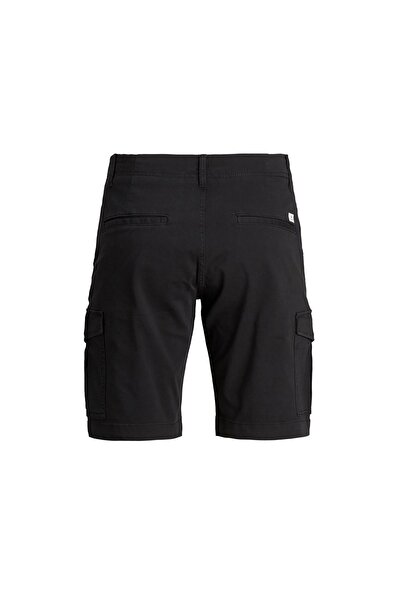 Jack & Jones Erkek Siyah Kargo Şort 12182555