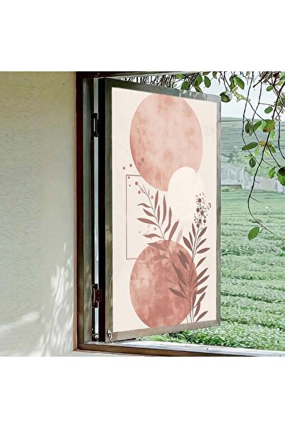 WINK FOL Cam Vitray Folyo, Kendindin Yapışkanlı, Desnli Buzlu Cam Folyo 61x100 cm