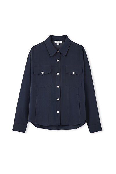 İpekyol Metal Snap Shirt Jacket