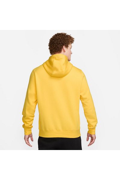 Nike Men's Yellow Hooded Park Hoodie
